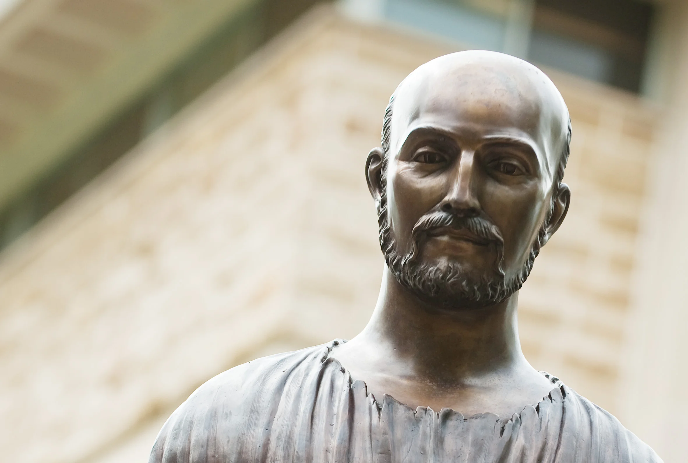 Photo of St. Ignatius Loyola Statue courtesy of Rockhurst University