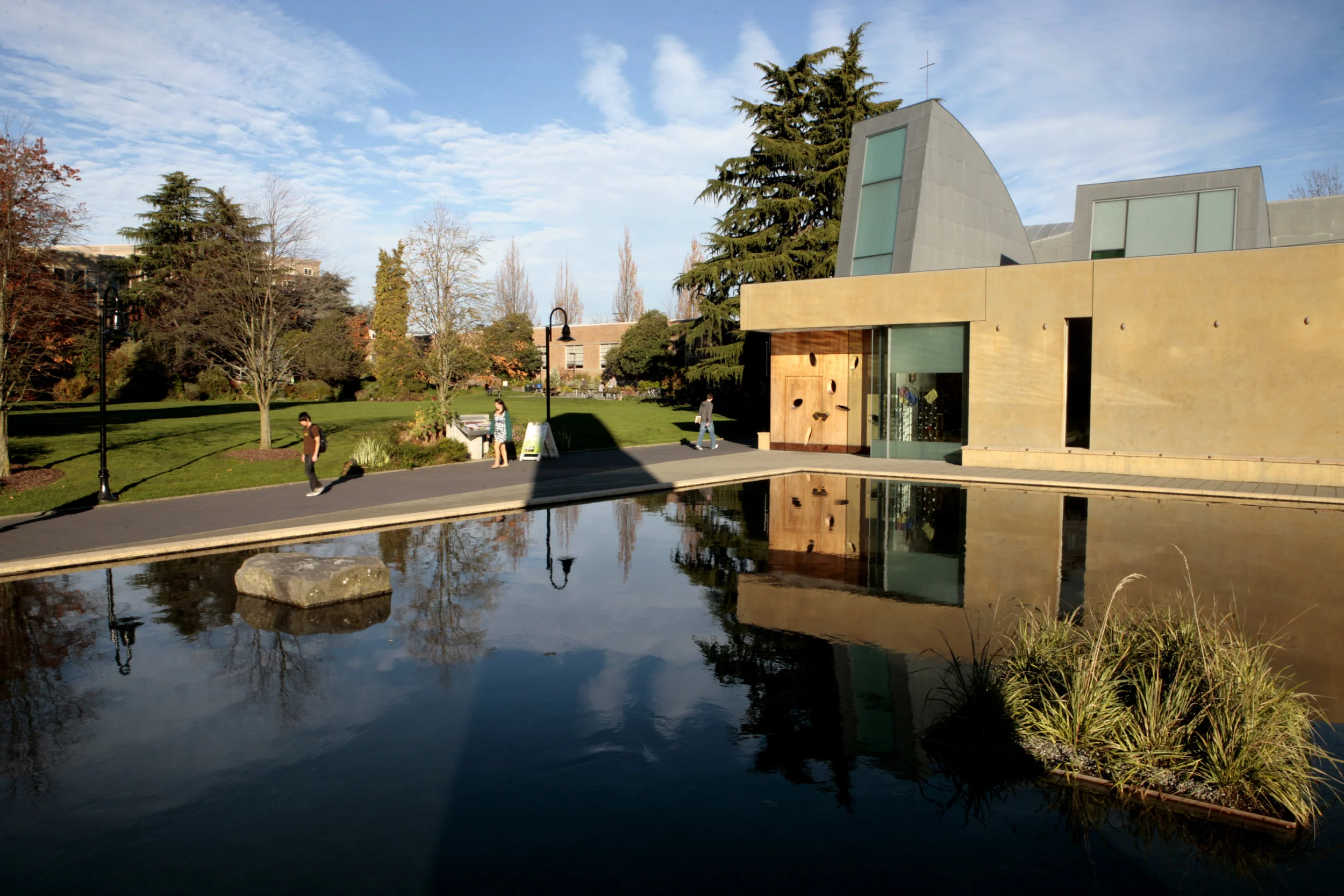 Exterior of the Chapel of St. Ignatius (photo courtesy of Seattle University)