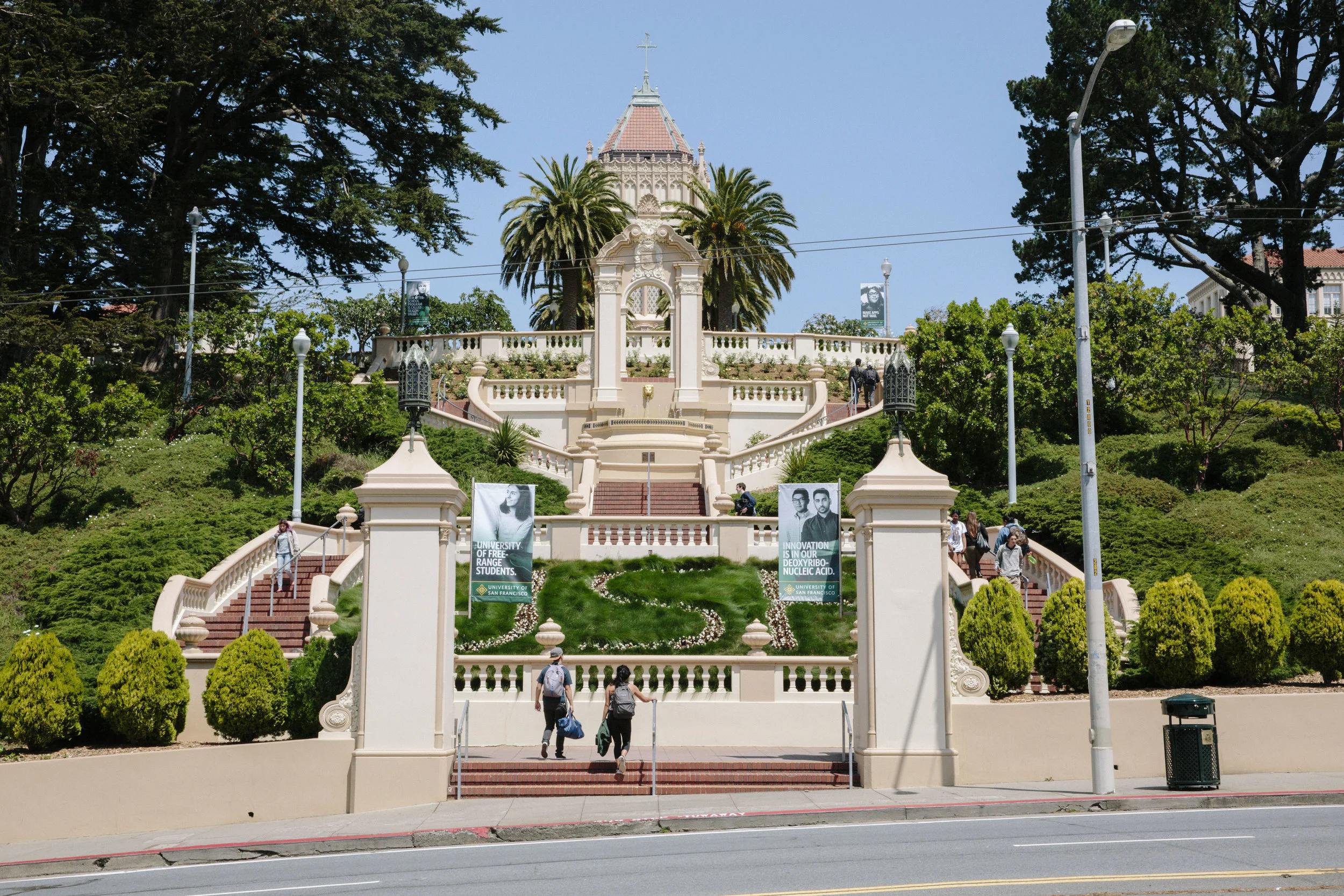 Lone Mountain Stairs (photo courtesy of University of San Francisco)