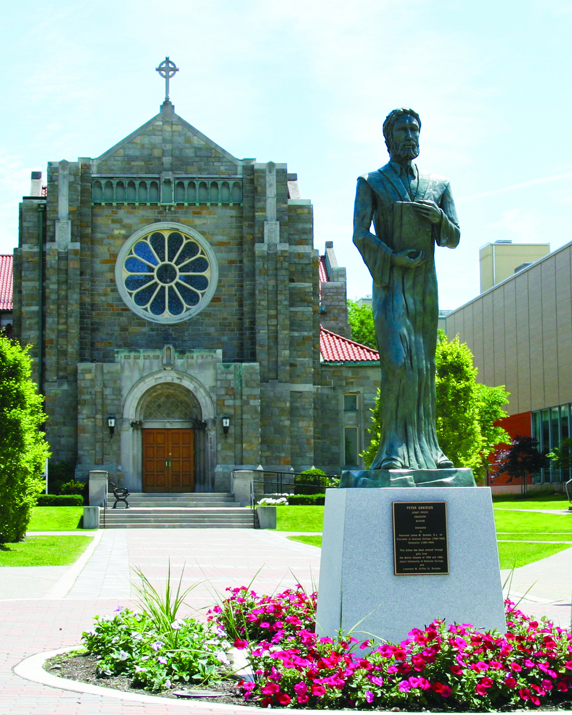 Exterior of Christ the King Chapel (photo courtesy of Canisius College)