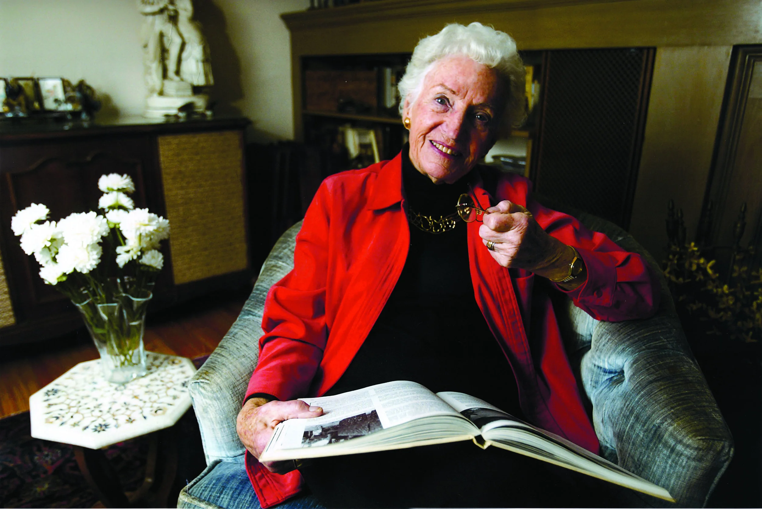 Ruth Johnson Colvin (Photo by Le Moyne College)