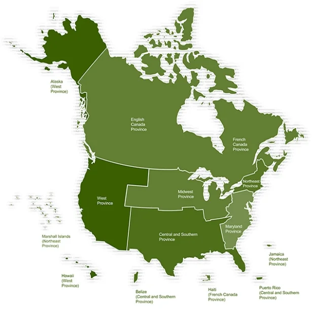 (Map by the Jesuit Conference)