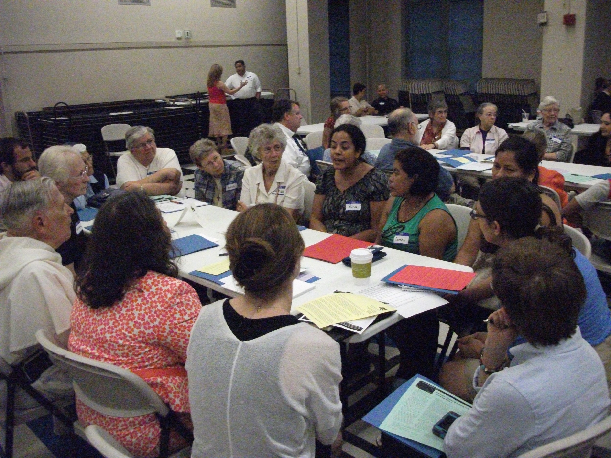 Catholic Teach-in on Migration at St. Anthony of Padua Church in New Orleans in August 2014 (photo by S. Weishar)