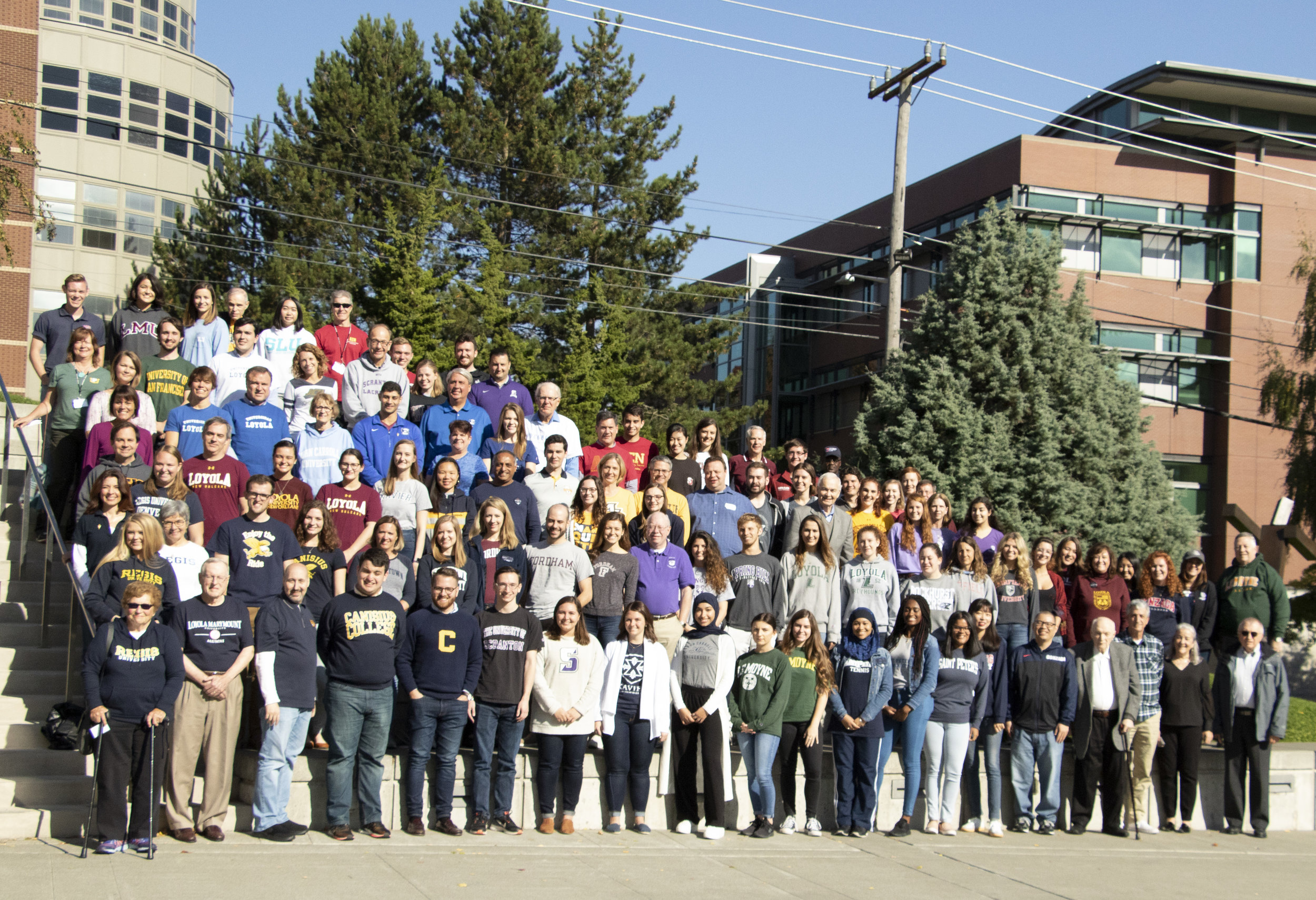 Participants at the 34th Alpha Sigma Nu Triennial at Seattle University (Photo by Alpha Sigma Nu)
