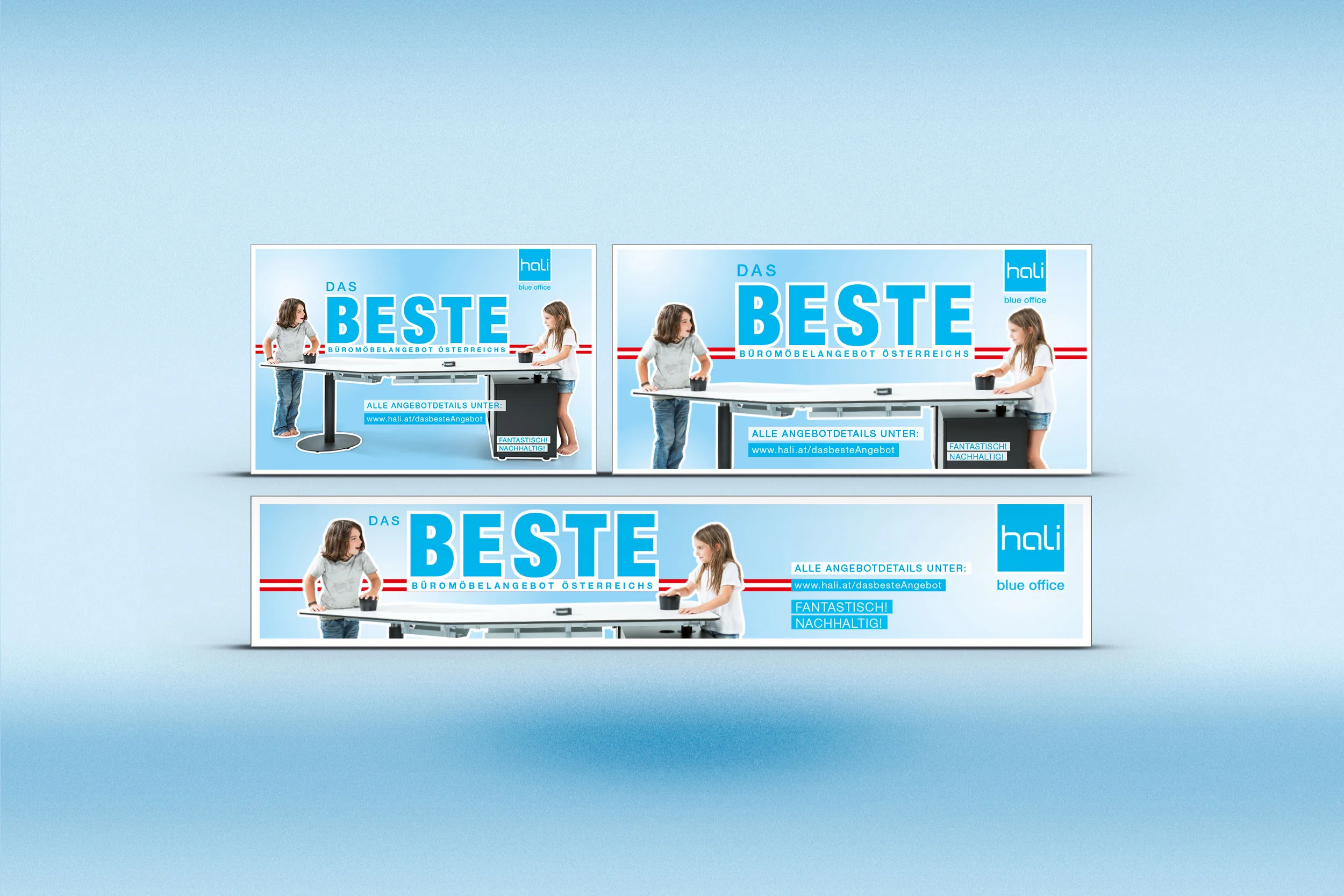 HALI BLUE OFFICE INSERATENSERIE