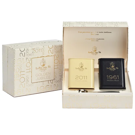 Dviejų birių arbatų dovanų dėžutė - Golden Jubilee