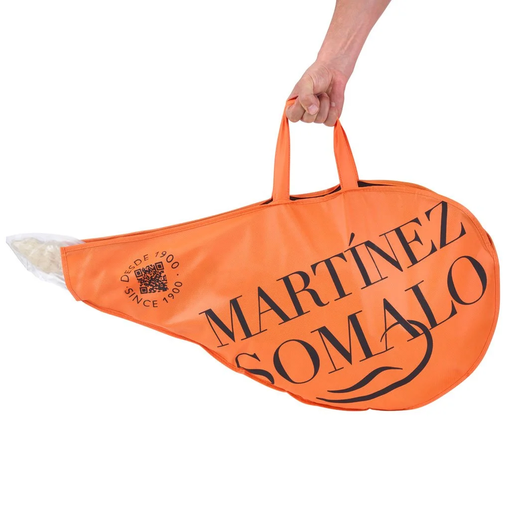 Vytintas ispaniškas kumpis JAMÓN SERRANO GRAN RESERVA 50% DUROC “MARTÍNEZ SOMALO, apie 8,5 kg.