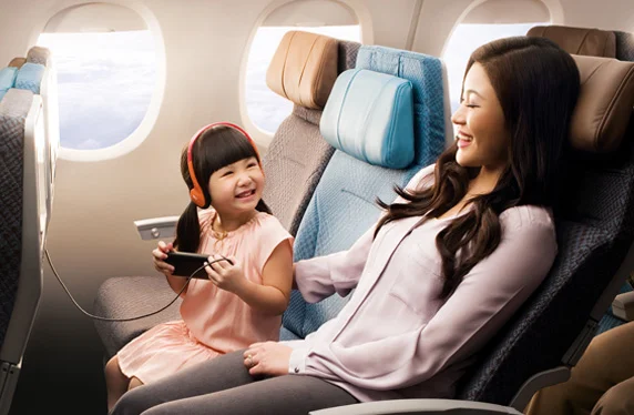 Singapore Airlines Economy Class Seat