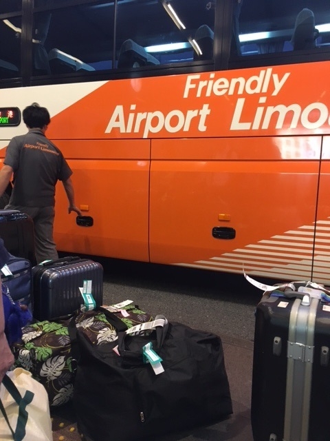 Luggage can be stored in the trunk (a worker will do it for you).