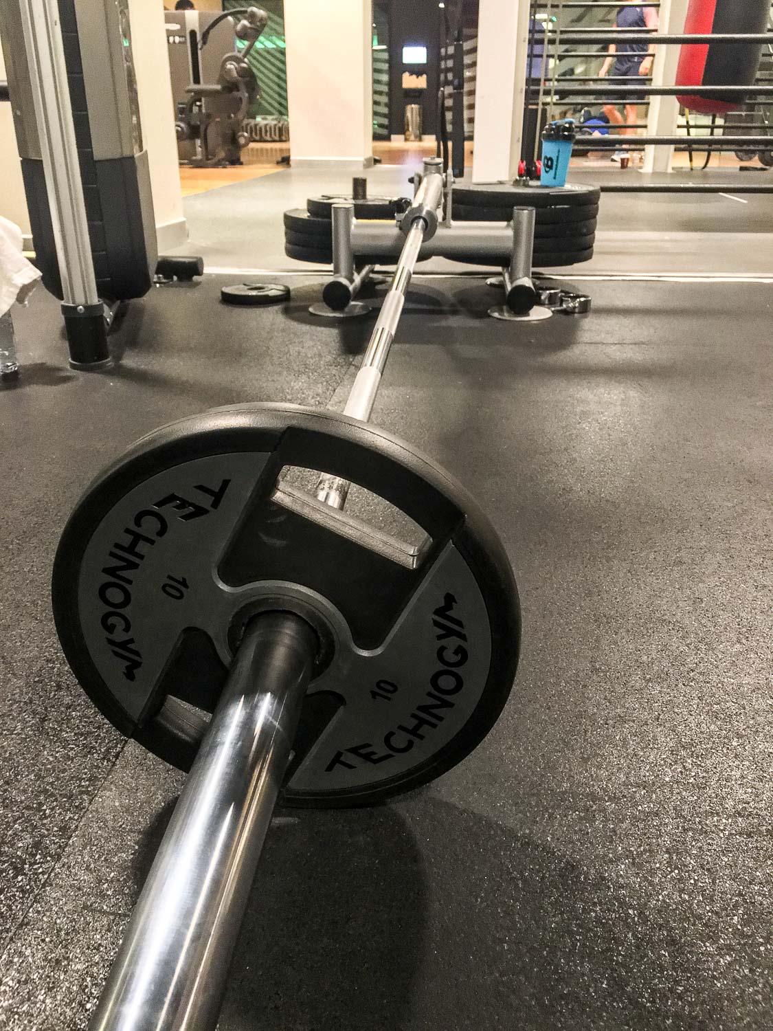 Landmine Single Arm Clean & Press