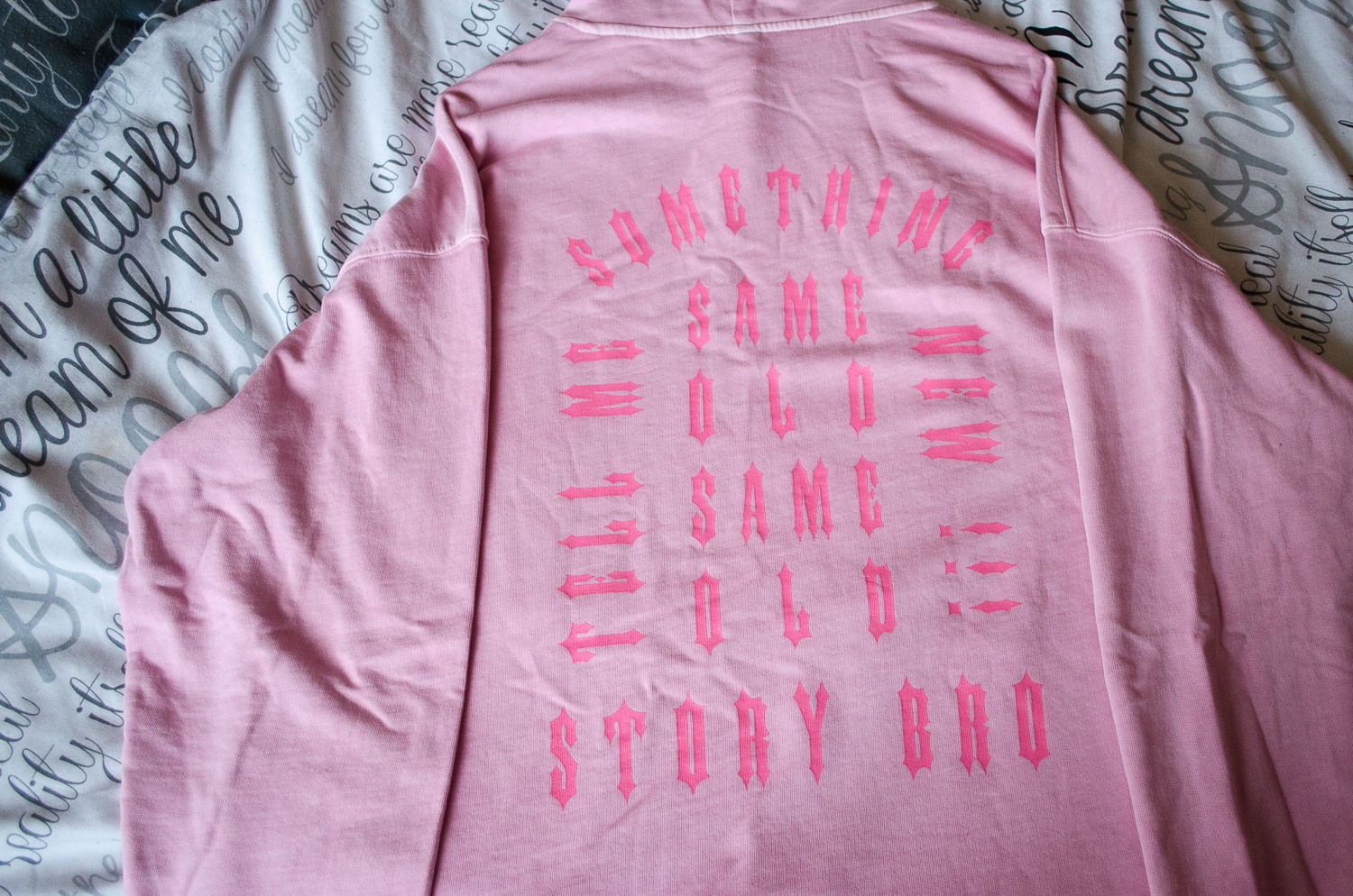 Printed Pink Hoodie by H & M