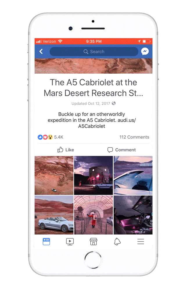 Facebook Long Copy