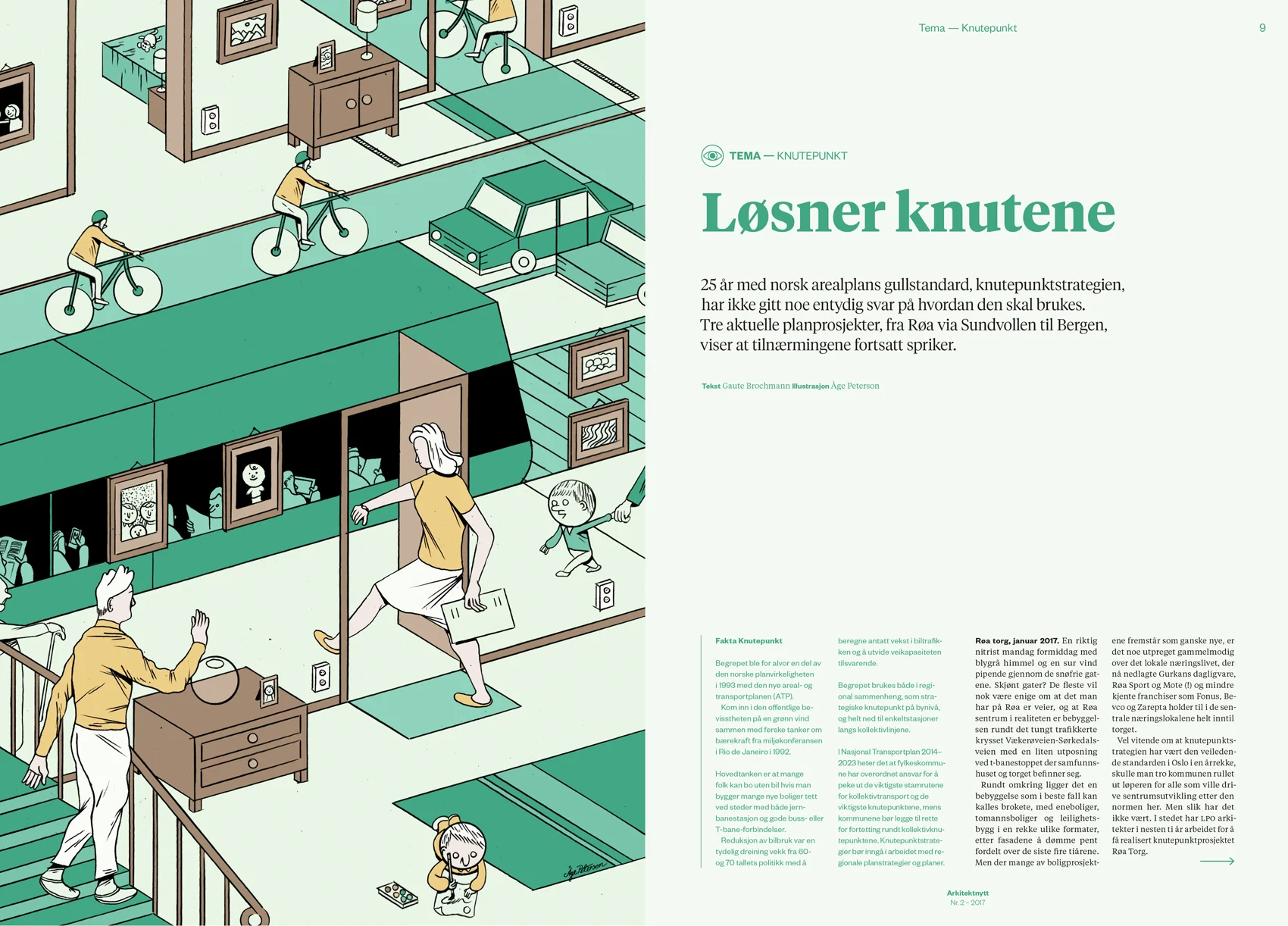 Cover and opening spread. Editorial design by Bielke&Yang .