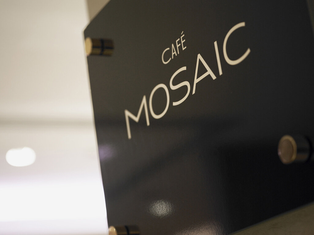 Café Mosaic Singapore Andy Bain Branding design
