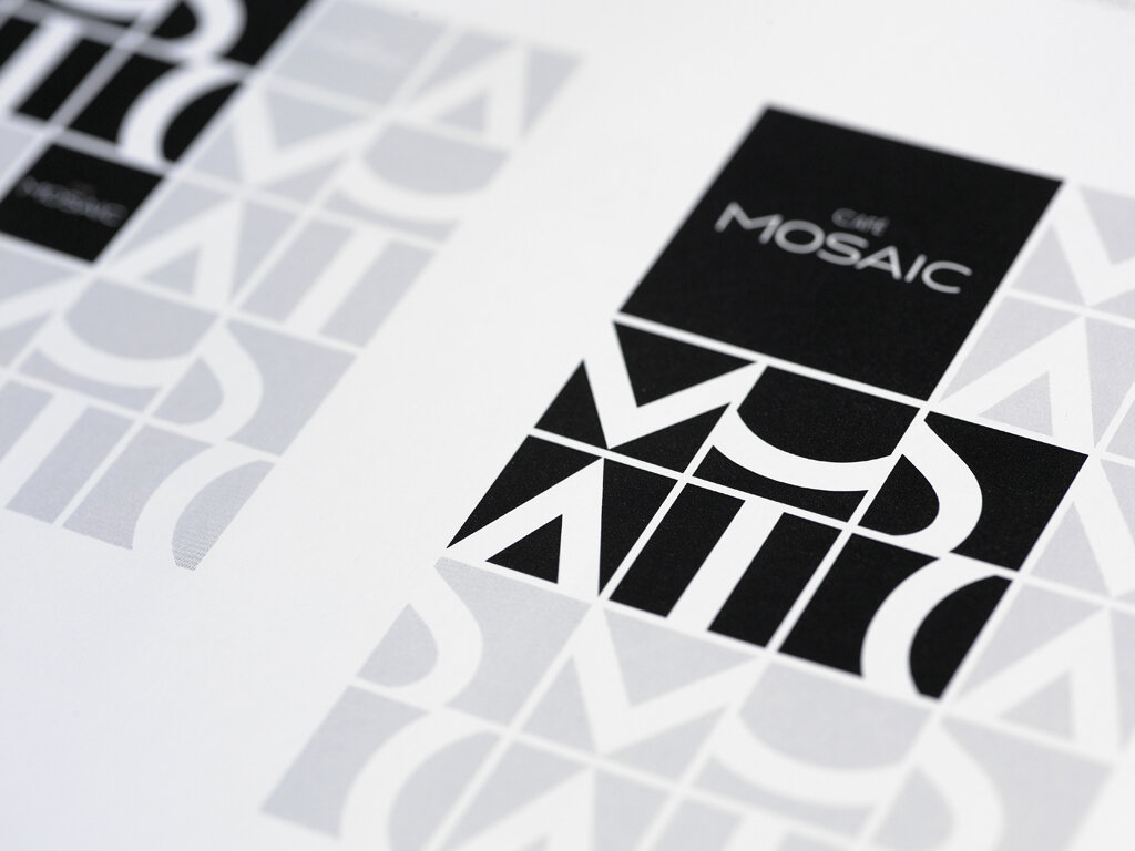 Café Mosaic Singapore Andy Bain Branding design