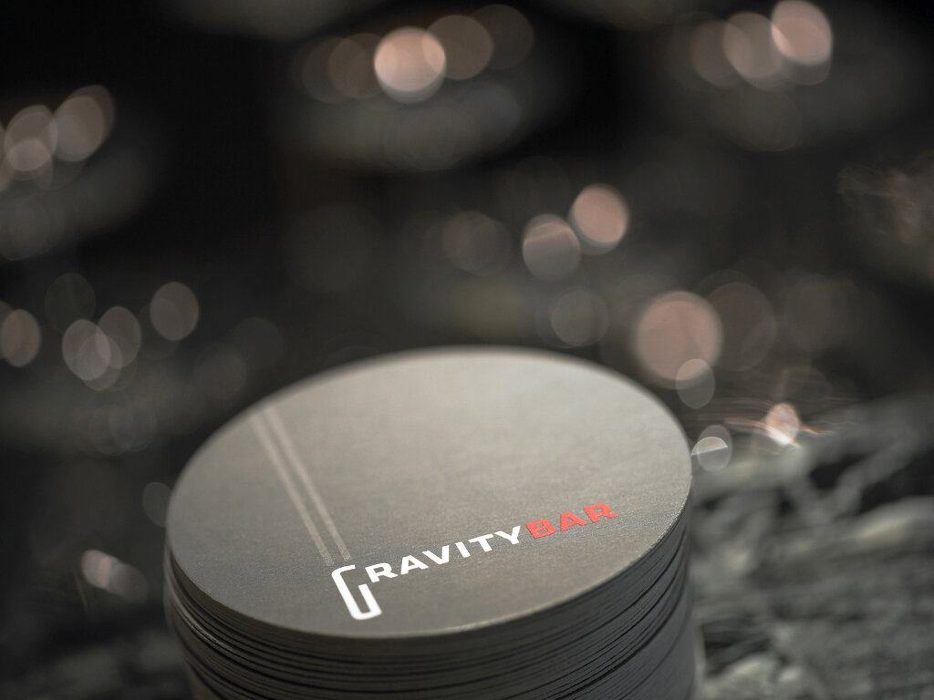 Gravity Bar Singapore Andy Bain branding design