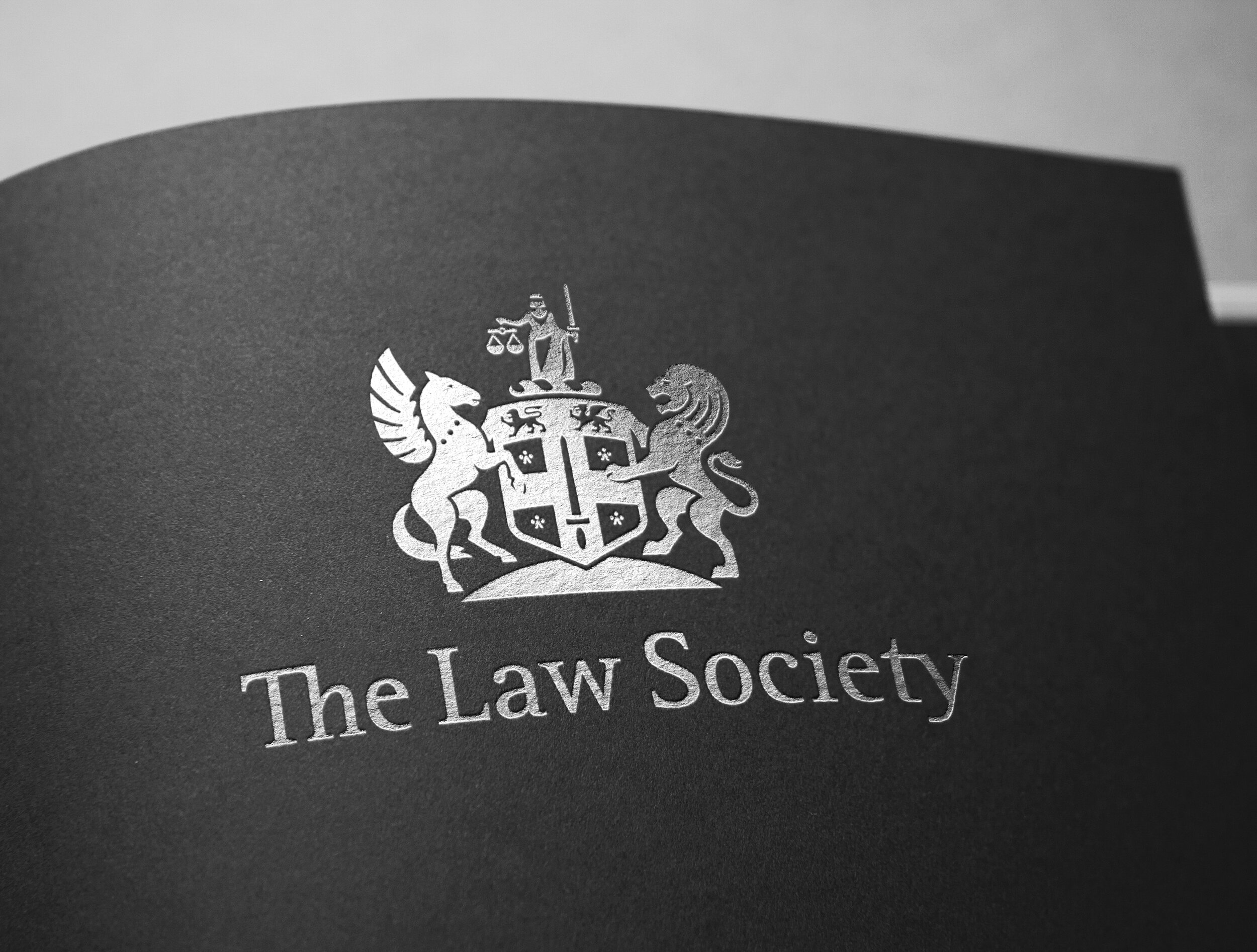 Andy Bain branding design The Law Society