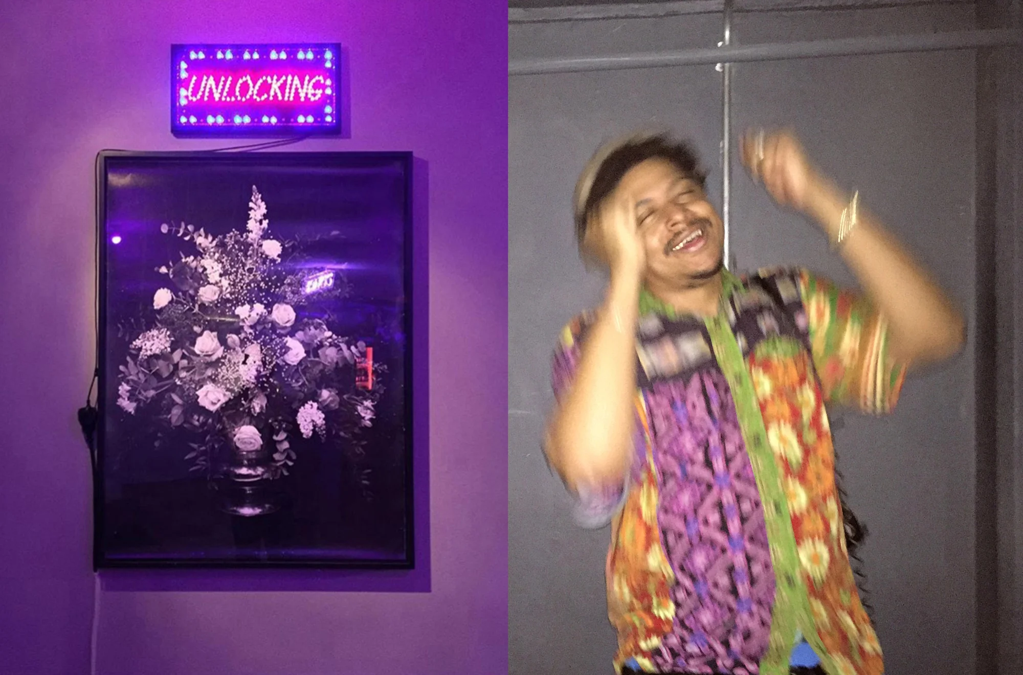 photographic installation by Alana Lake / Azikiwe Mohammed Djs