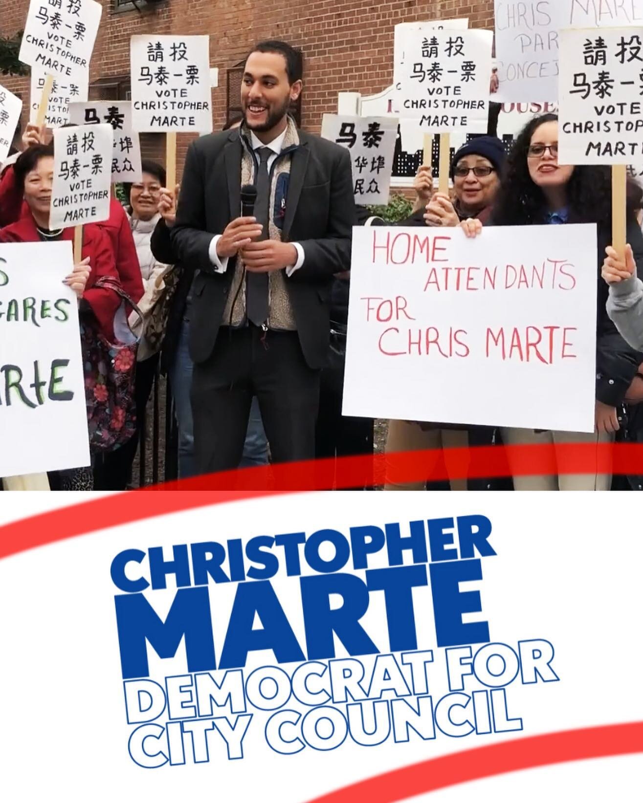 LOWER MANHATTAN RESIDENTS IT&rsquo;S OUR TIME! TOMORROW TUESDAY 6/22 is a HUGE day for Lower Manhattan, and we at BEVERLY&rsquo;S could not be more excited to cast our votes for CHRIS MARTE FOR CITY COUNCIL DISTRICT 1!! 

Neighbors in Chinatown, Two 