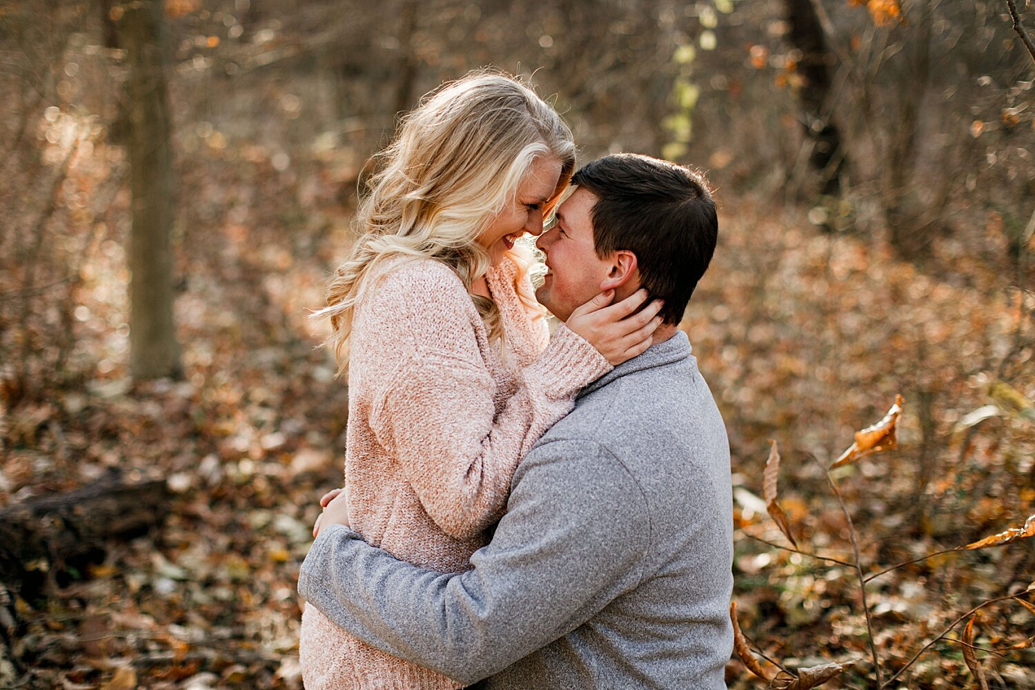 Erika Elijah Warren Dunes Natural light photographer engagement session bridgman michigan9.jpg