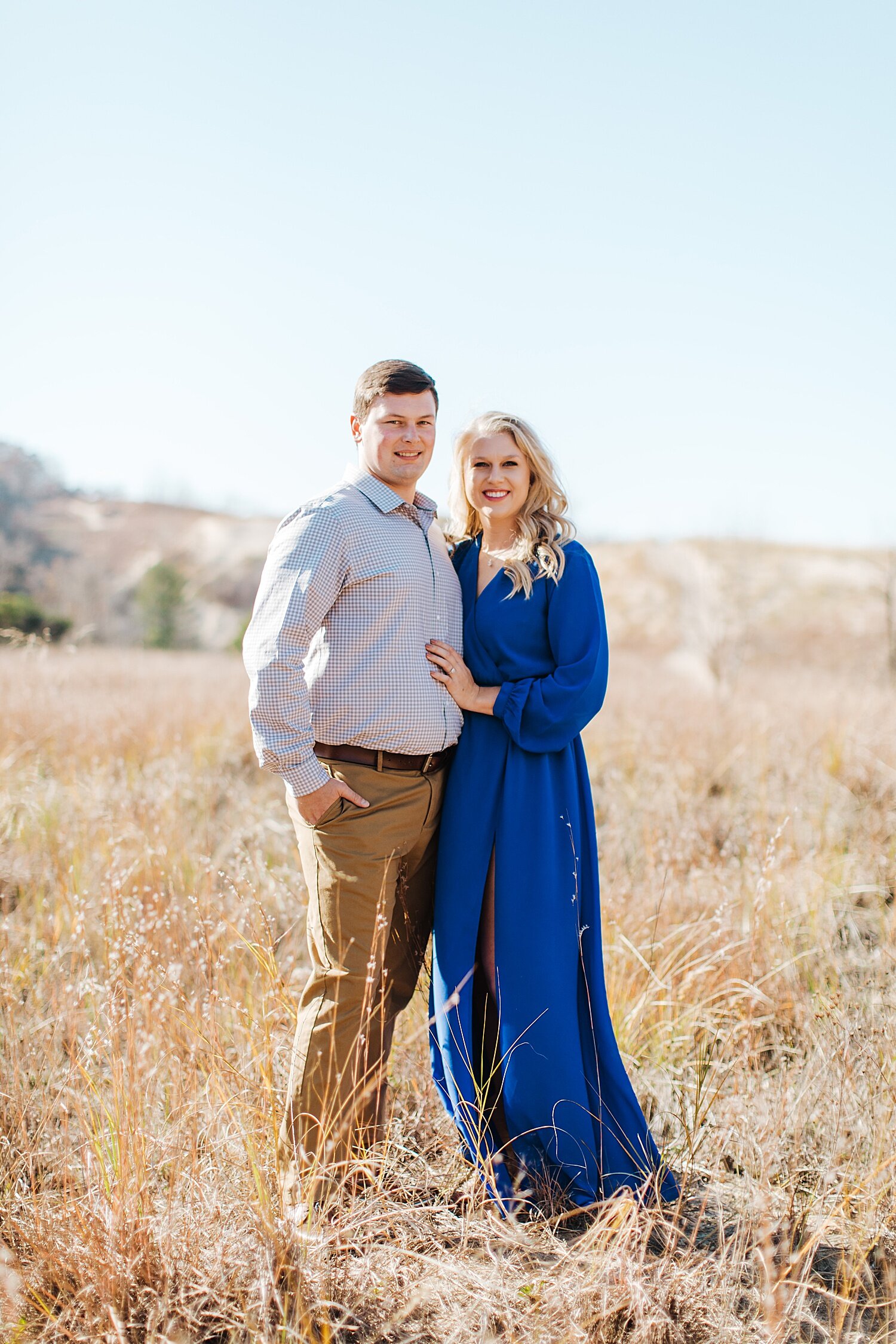 Erika Elijah Warren Dunes Natural light photographer engagement session bridgman michigan25.jpg