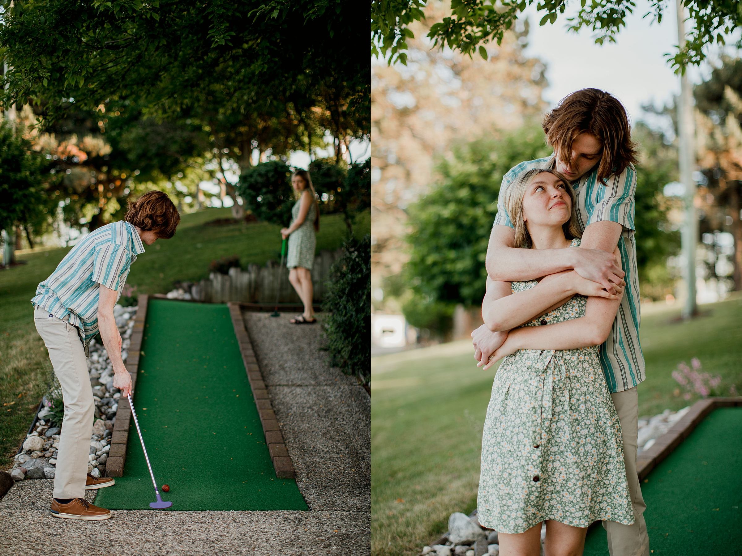 Muskegon Putt Putt Golf Engagement Session2.jpg