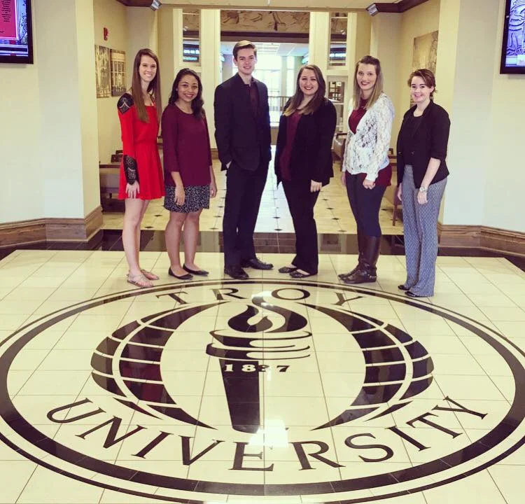 Troy University 2015-2016 alpha lambda delta Officers