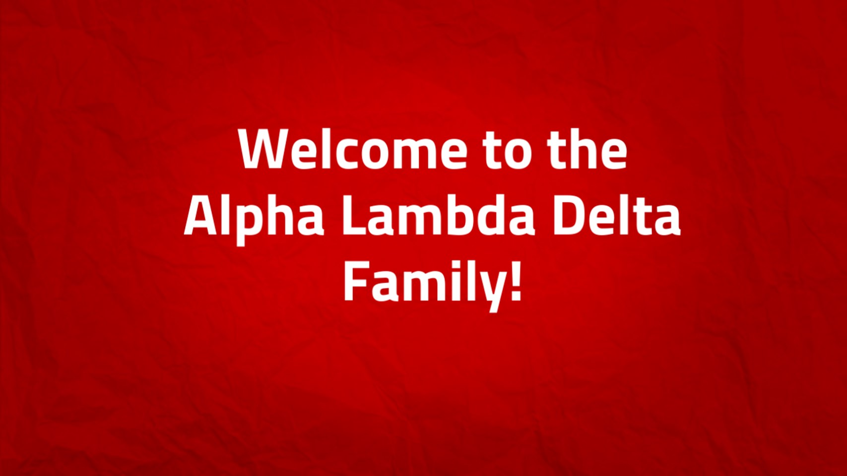 Alpha Lambda Delta