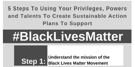 5 Steps to Use Your Privilege to Support BLM