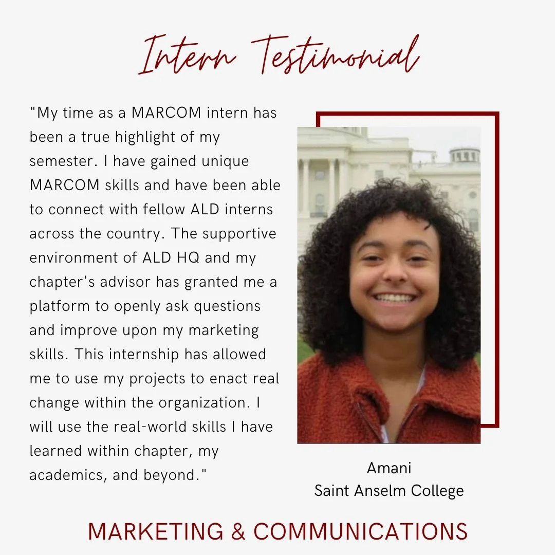 ALD HQ Internship Program — Alpha Lambda Delta