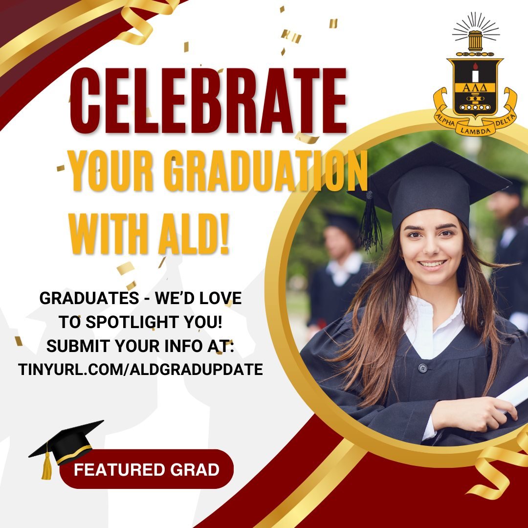 ALD Graduates - we&rsquo;d love to spotlight you! Submit your spotlight info at tinyurl.com/aldgradupdate. Link in bio - Linktree #ALDgrad