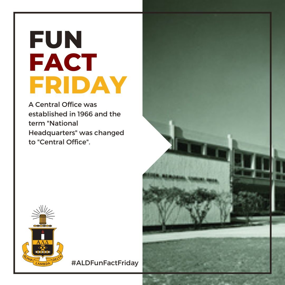 Olive Horton, of the University of Miami Dean of Women's Office, was appointed as Central Office Administrator, a position she served in until June 1971. #ALDFunFactFriday #ALDCentennial #TheStoryofALD