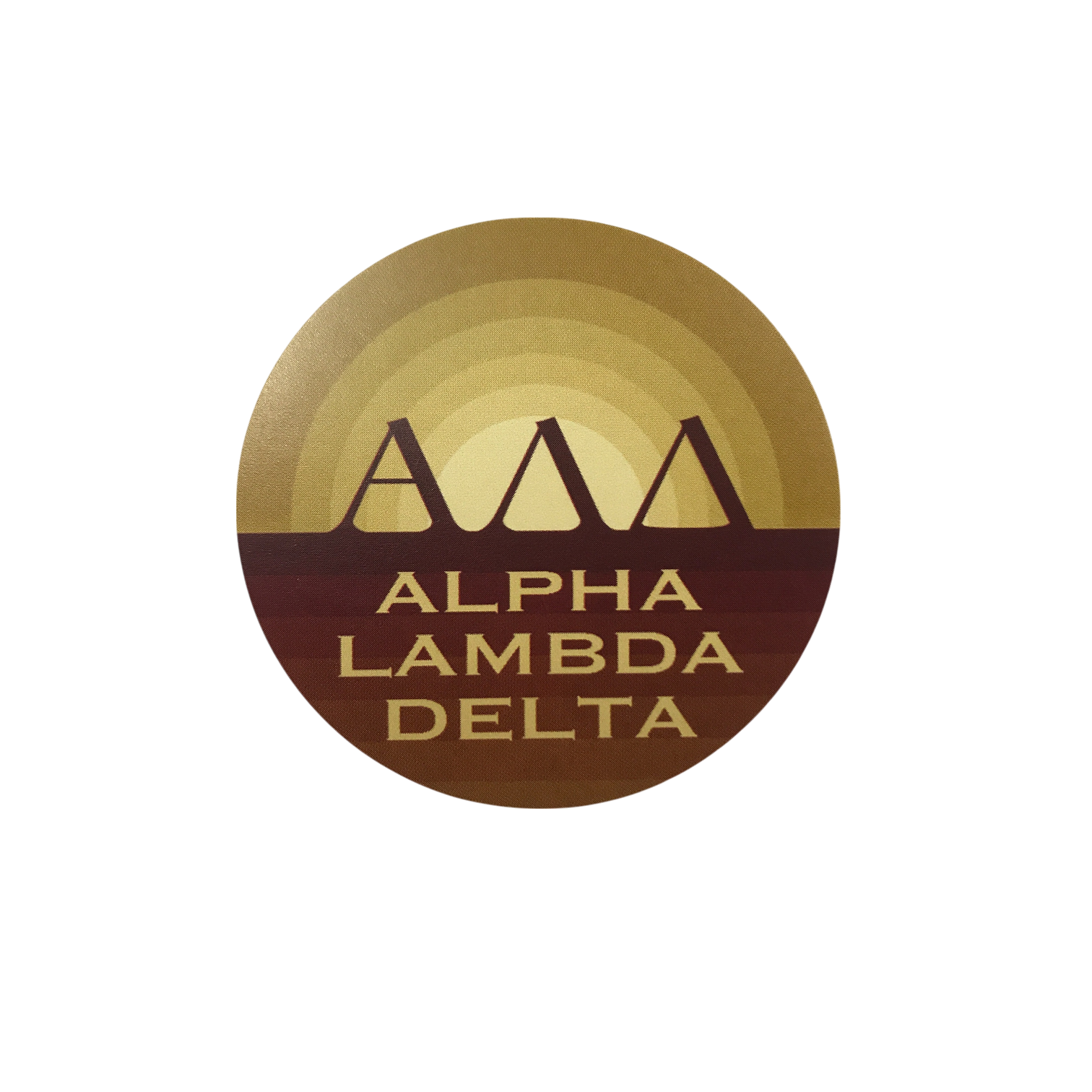 Groovy Sticker — Alpha Lambda Delta
