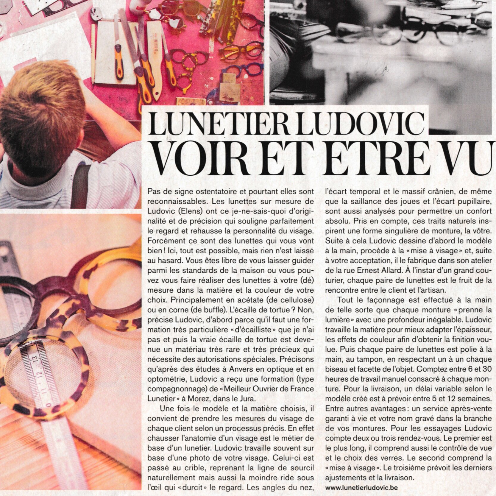 Lunetier Ludovic see and be seen