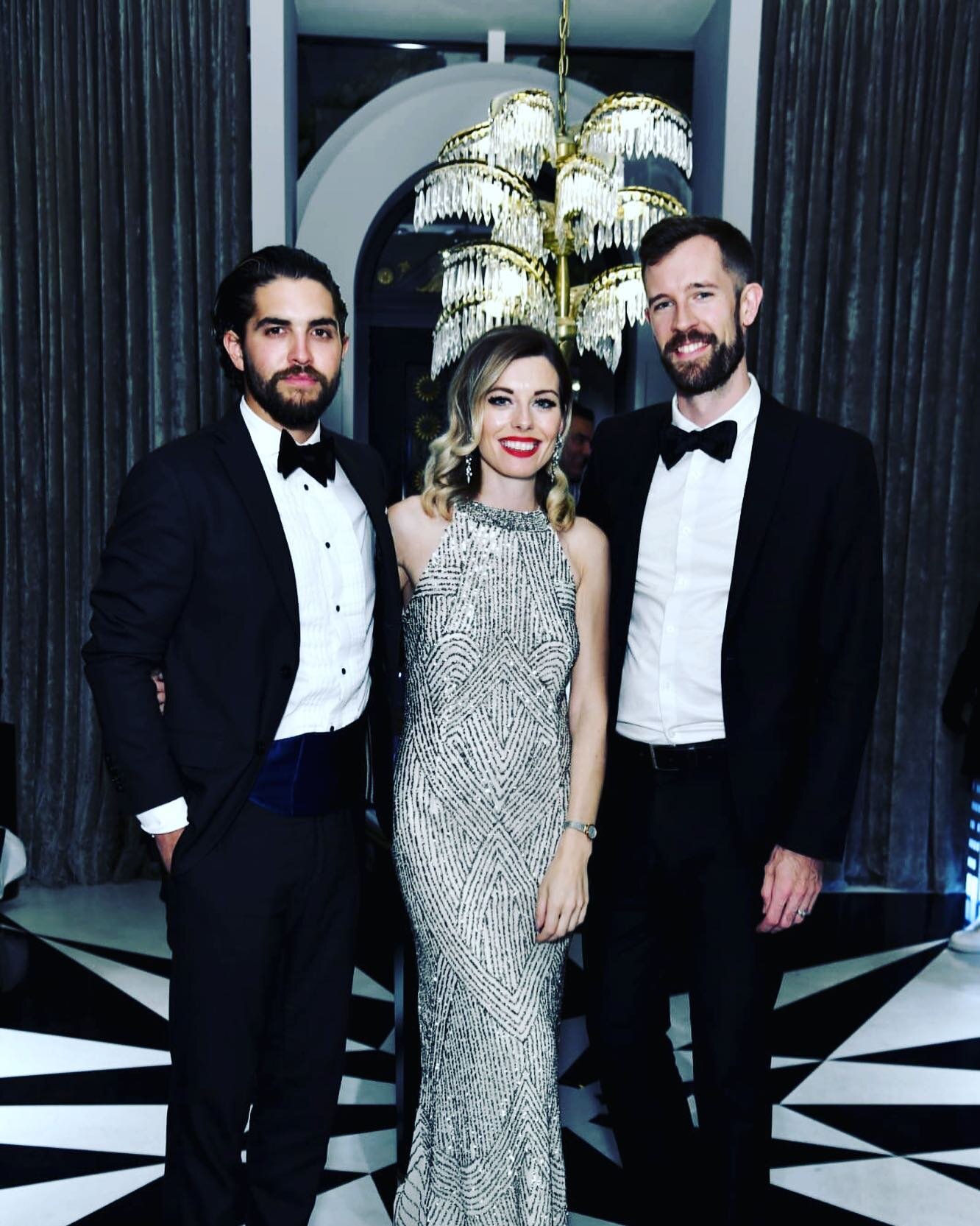 Here&rsquo;s a snap of one of our newest acts &ldquo;The Goodwins&rdquo; performing at @harrywinston recently 💍👑🎙