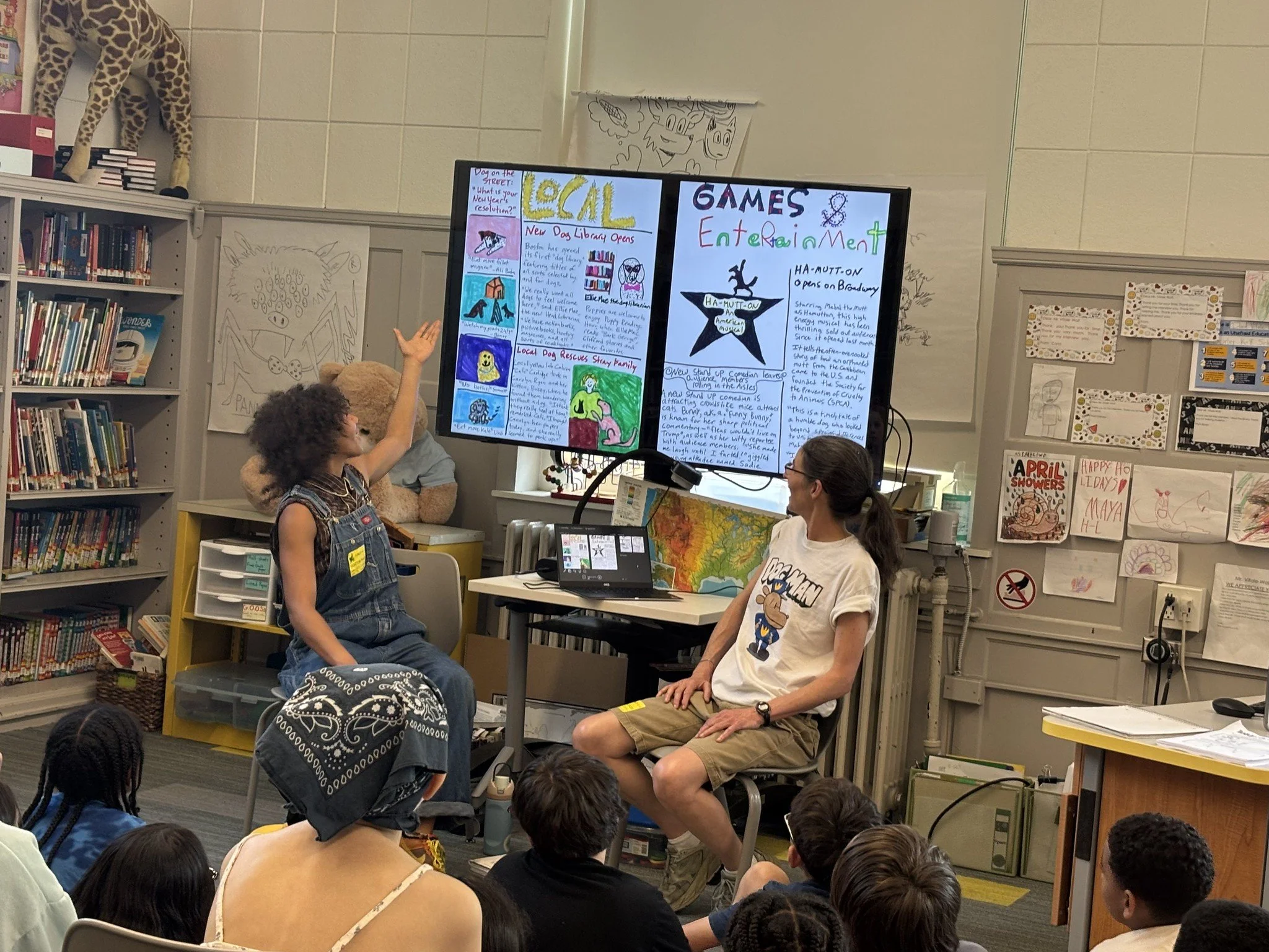 Lori Lobenstine at Curley K-8