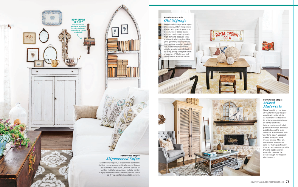 Country Living features Farmhouse Design Staples. 