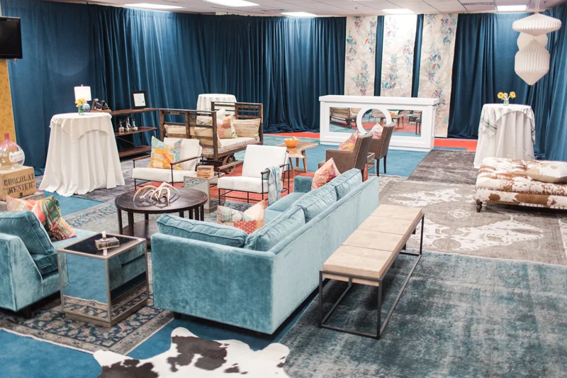 CMA Fest Green Room interior design Kim Leggett
