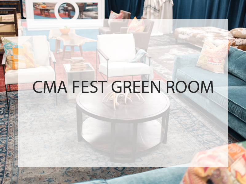 CMA Fest Green Room