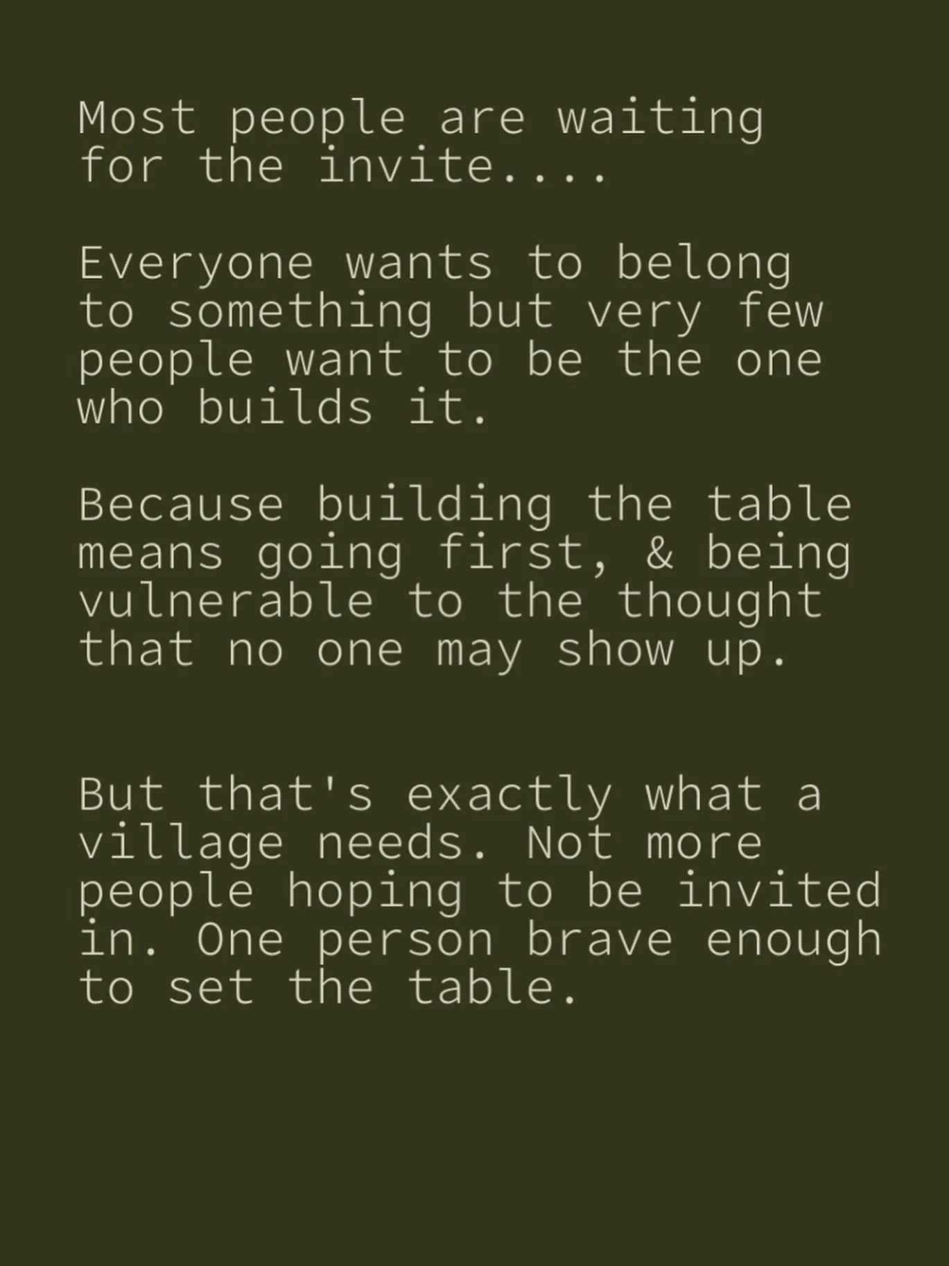 This little quote is a metaphor for this post. It reminds me of our City Farmhouse Popup vendors. And, we all have very exciting news to share coming very soon! Happy First Day of Spring. 🌱 The perfect day to plant something wonderful! 💚

Beautiful