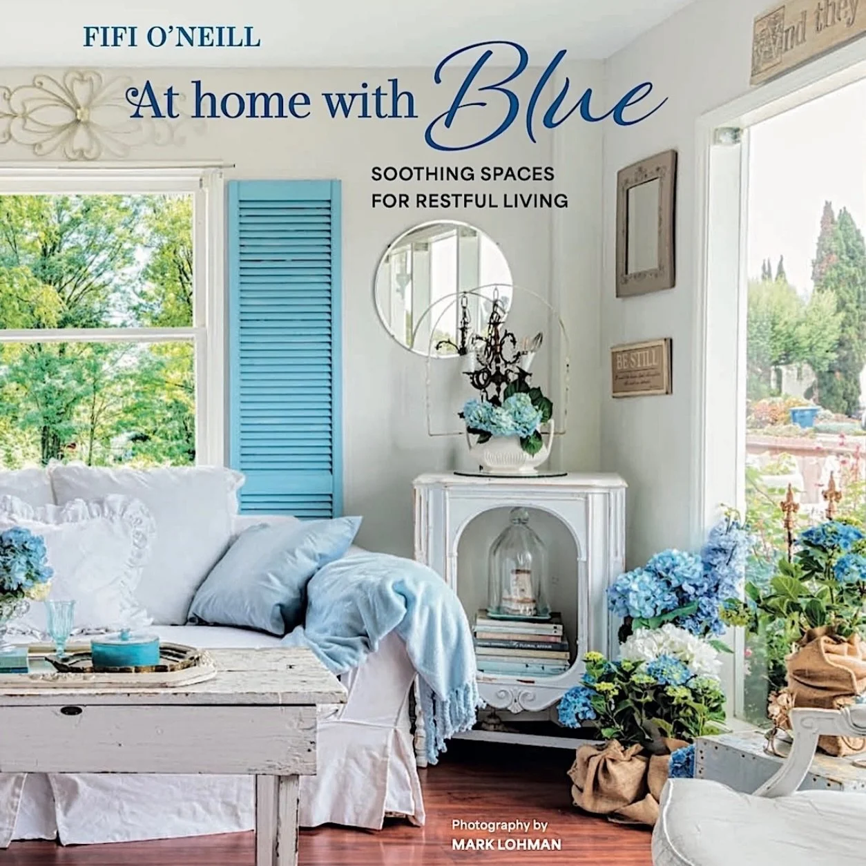 Exciting news! And so proud of this hard working author! @missfifi2610 new book, At Home with Blue is finally here after 1 year in the making. It&rsquo;s a gorgeous book filled with curated ideas for adding blue to your home. Read all about her recen