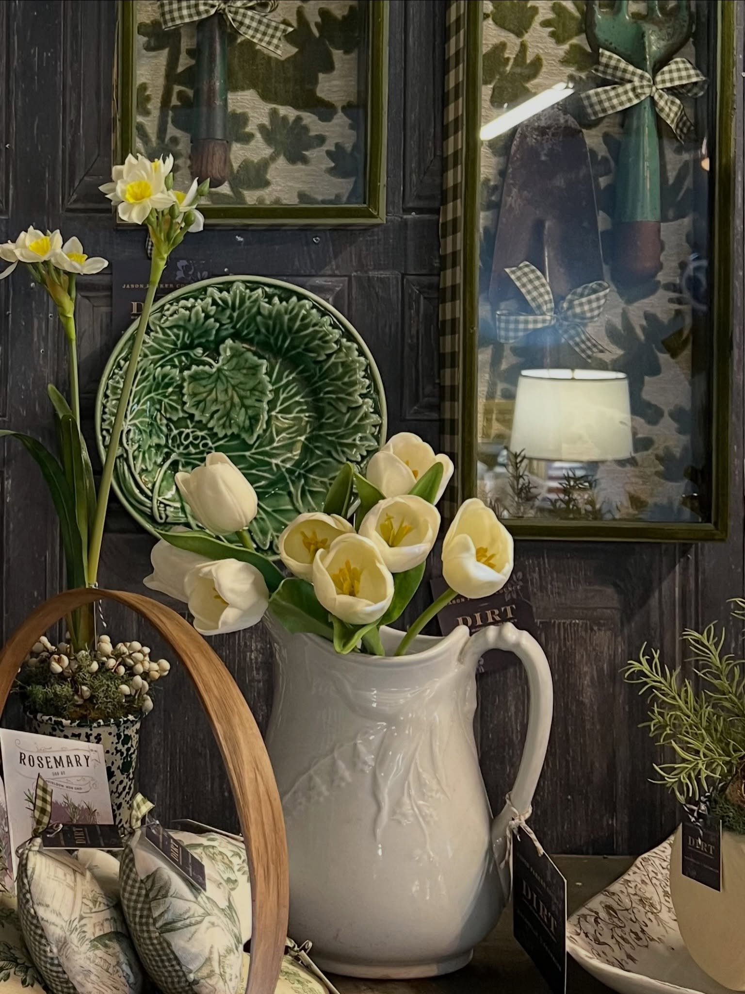 So many of you love and collect the sweet highly sought after handmade bunnies at Easter, hearts for Valentine&rsquo;s and the Santa&rsquo;s at Christmas made by @jasonparkercounce .. each with antique fabric and notions. But, Jason&rsquo;s @dirthome