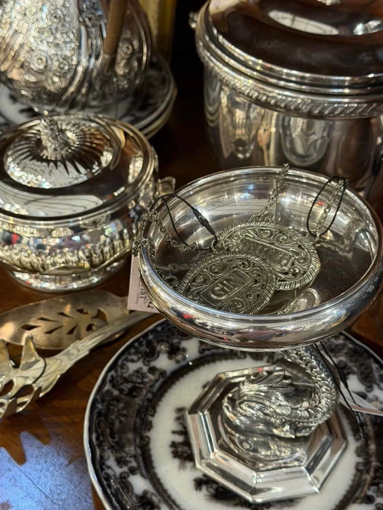 I&rsquo;ve heard that vintage silver and silver plate is making a big come back. I&rsquo;m happy about that, because life, whether an ordinary day or a special occasion should be celebrated beautifully. The world has become too disposable. I want my 