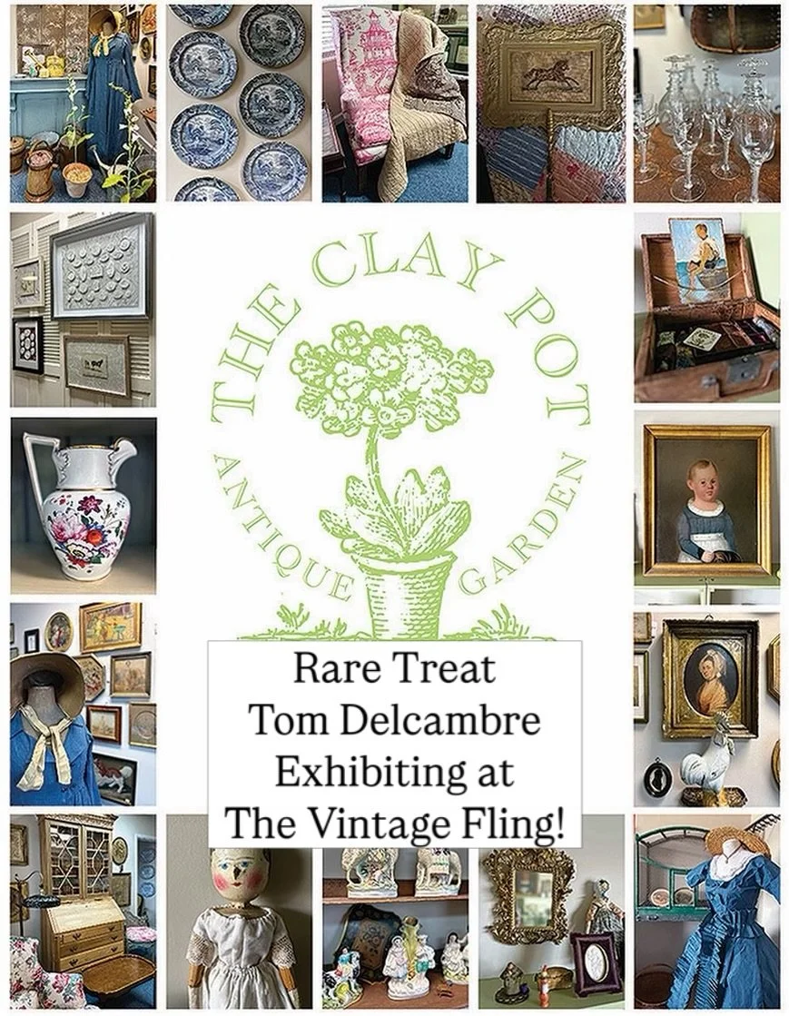 Another rare vendor appearance!! 🎉 You never see Tom exhibiting at shows. He&rsquo;s too busy producing amazing estate sales throughout the middle Tennessee area. But, for this very special event (the City Farmhouse Vintage Fling), he&rsquo;s bringi
