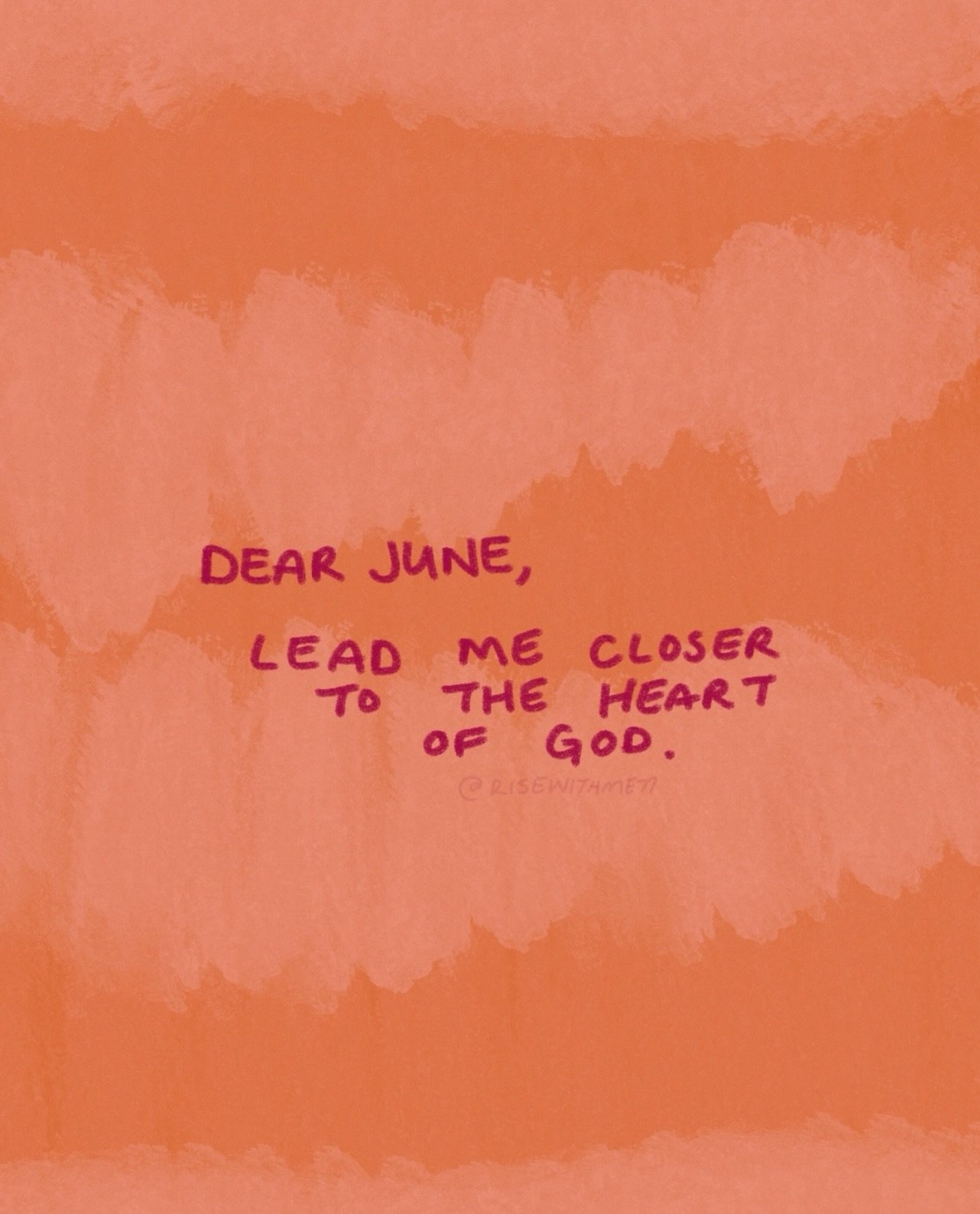 A beautiful Bible study for the dawn of June. 
Found &amp; written @risewithme77