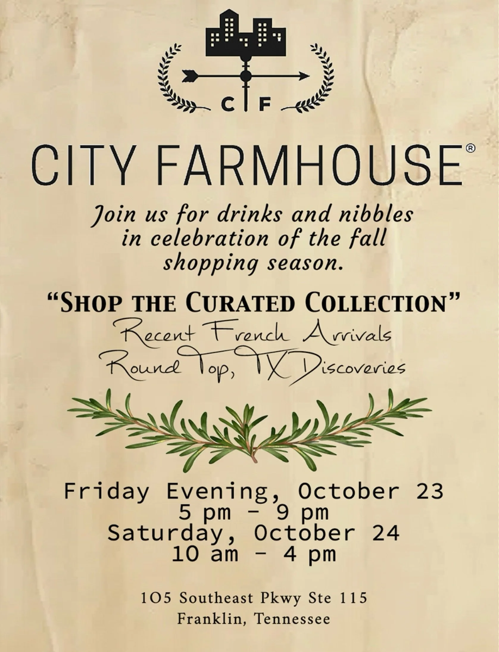 ⏰ It&rsquo;s official!! Welcome to Fall, y&rsquo;all!! 🍂 Here in Tennessee, its highly anticipated arrival brought with it a tad cooler temperatures along with TWO EXCITING EVENTS that are just as exciting as the season itself!

🥁 Join us in celebr