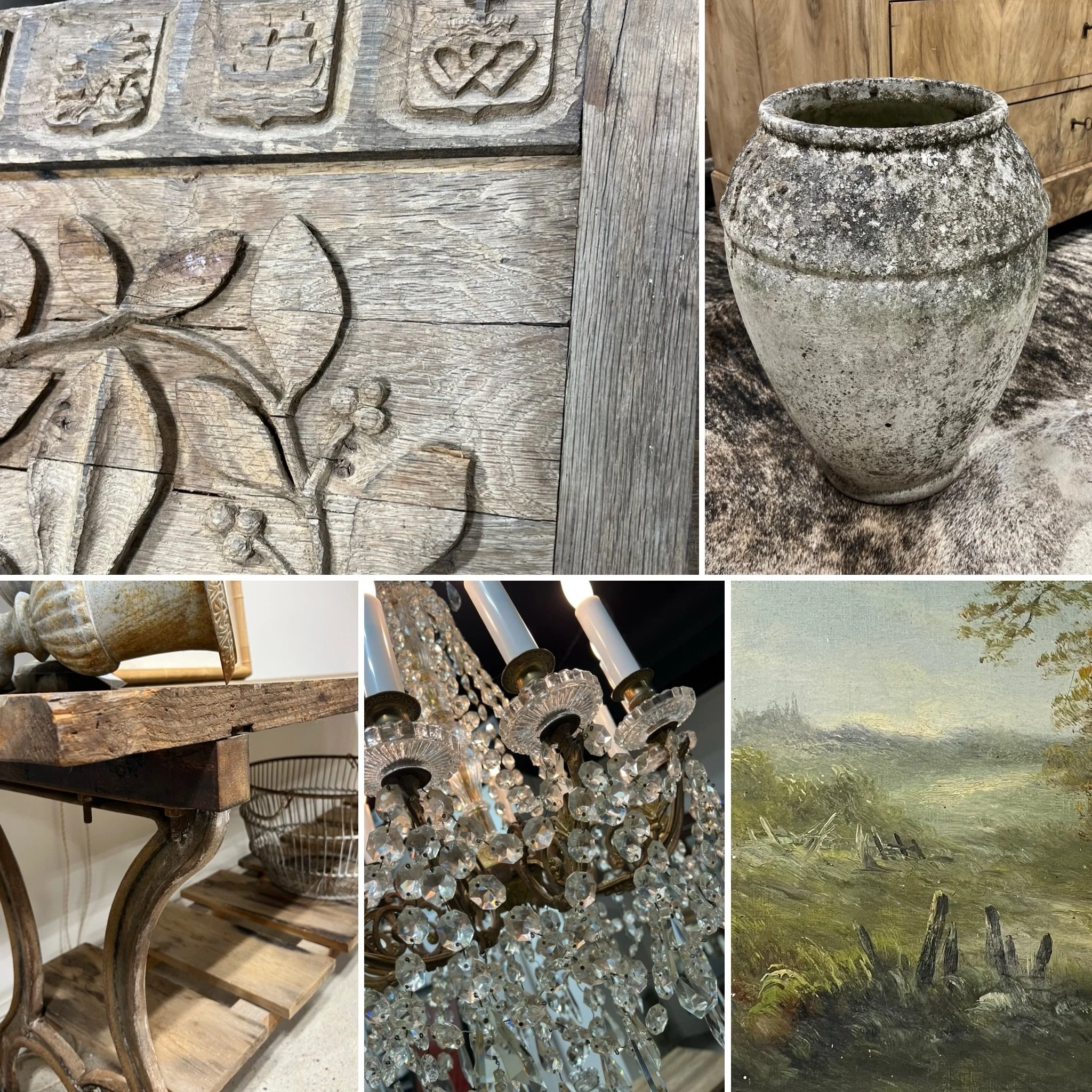 Sneak peeks of beautifully curated antiques already at the warehouse/showroom. We&rsquo;re blending 4 large loads, which arrived just before we left for Texas, with our Round Top discoveries. Come &ldquo;Shop the Curated Selection&rdquo;

NOTE: Openi