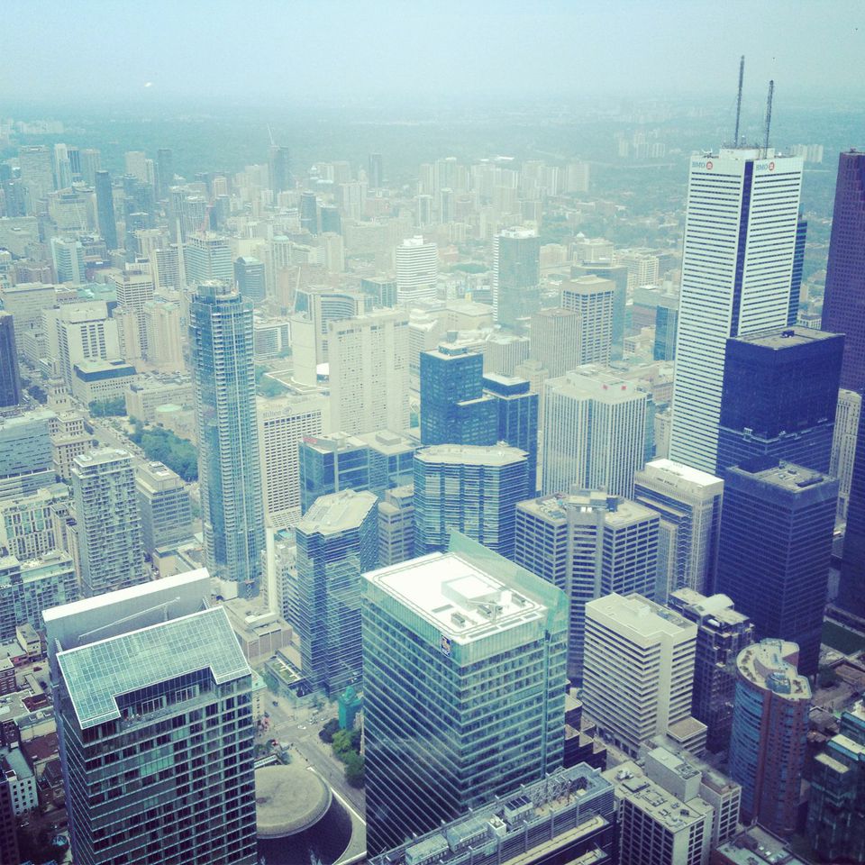 View from CN Tower 