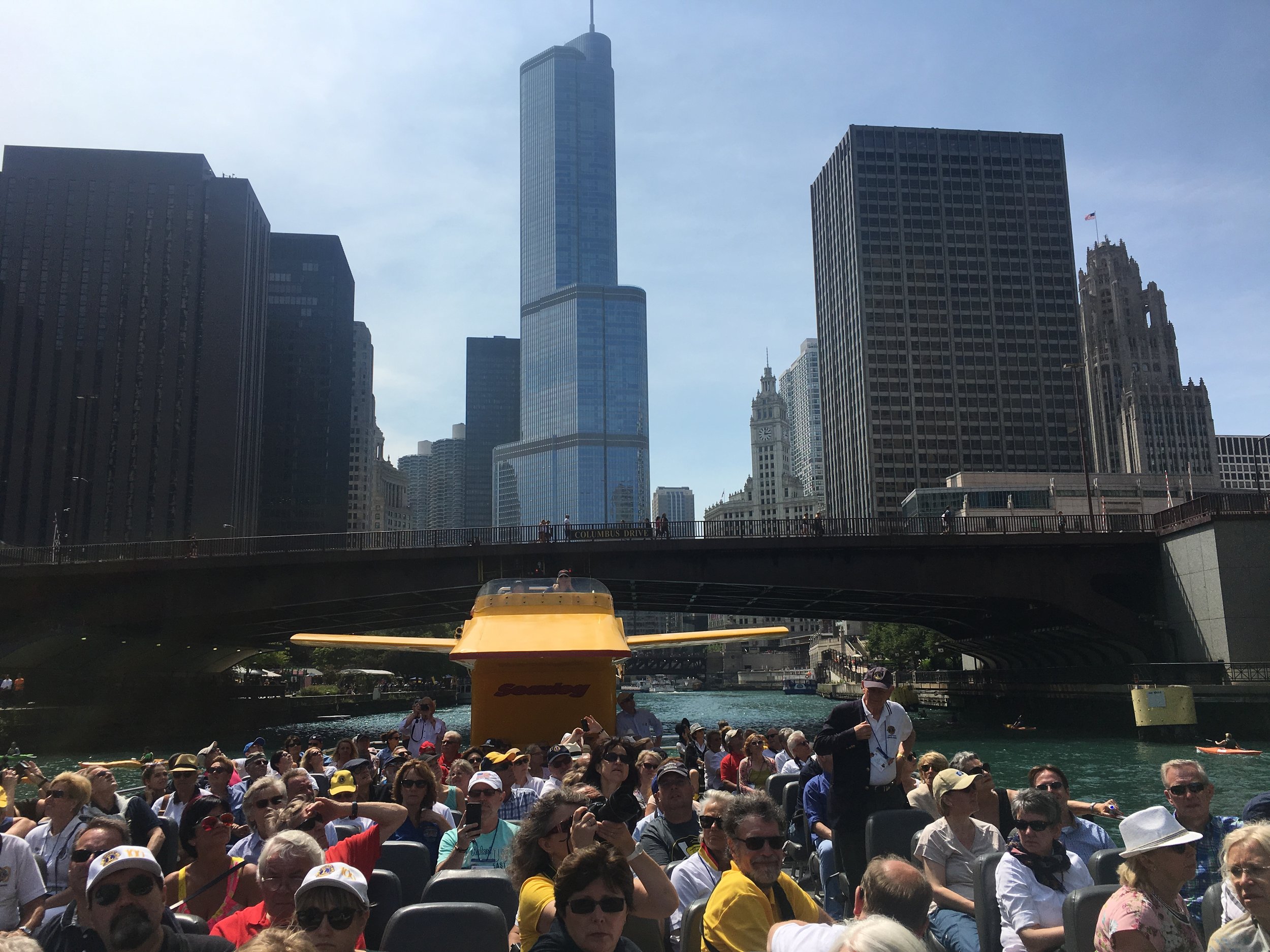 Chicago Private Architectural Cruise for Lions Club Germany