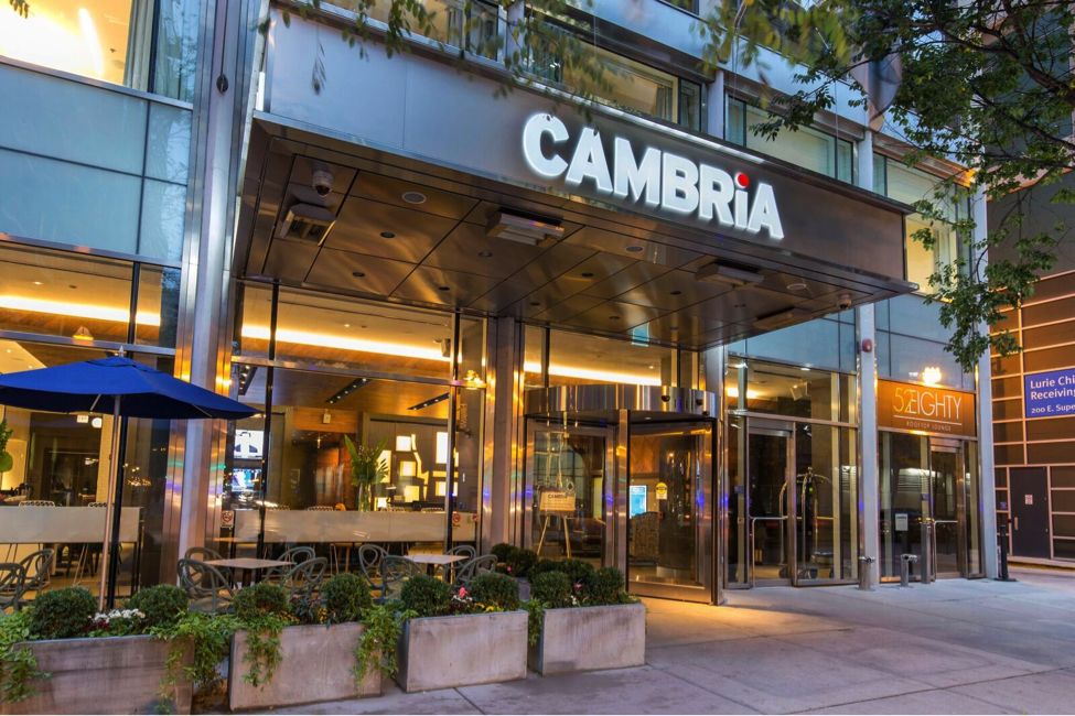 We got a Personal Tour of the Remodeled Cambria Hotel, and it looked good